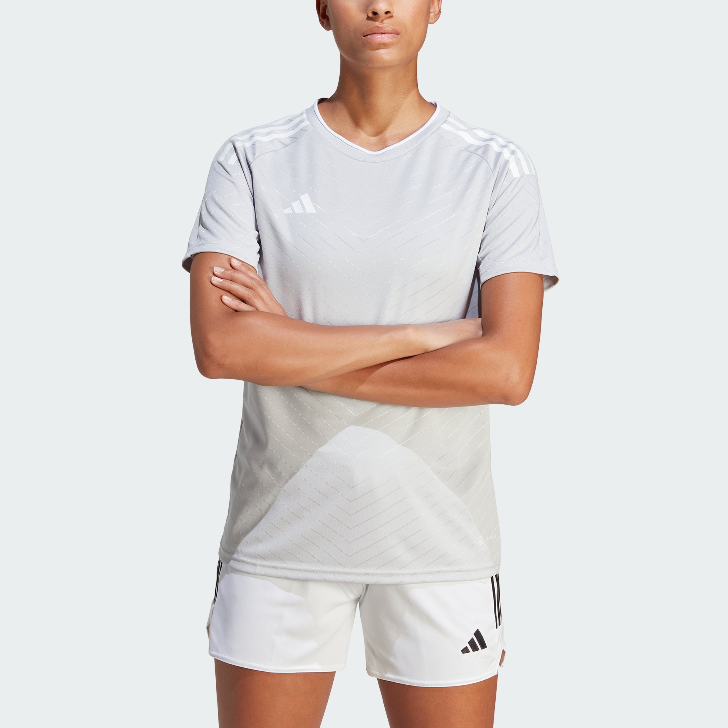 

Женская майка adidas Campeon 23, цвет team light grey