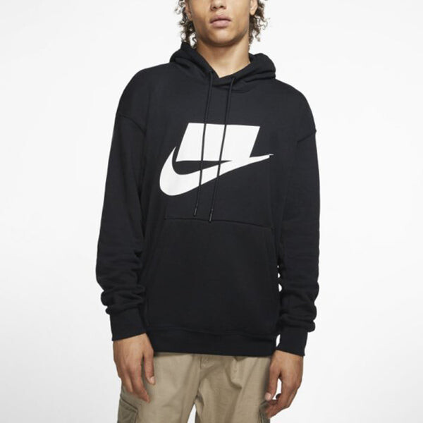 Толстовка Nike AS Men's Nike Sportswear NSP PO FT Black, черный — фото 2