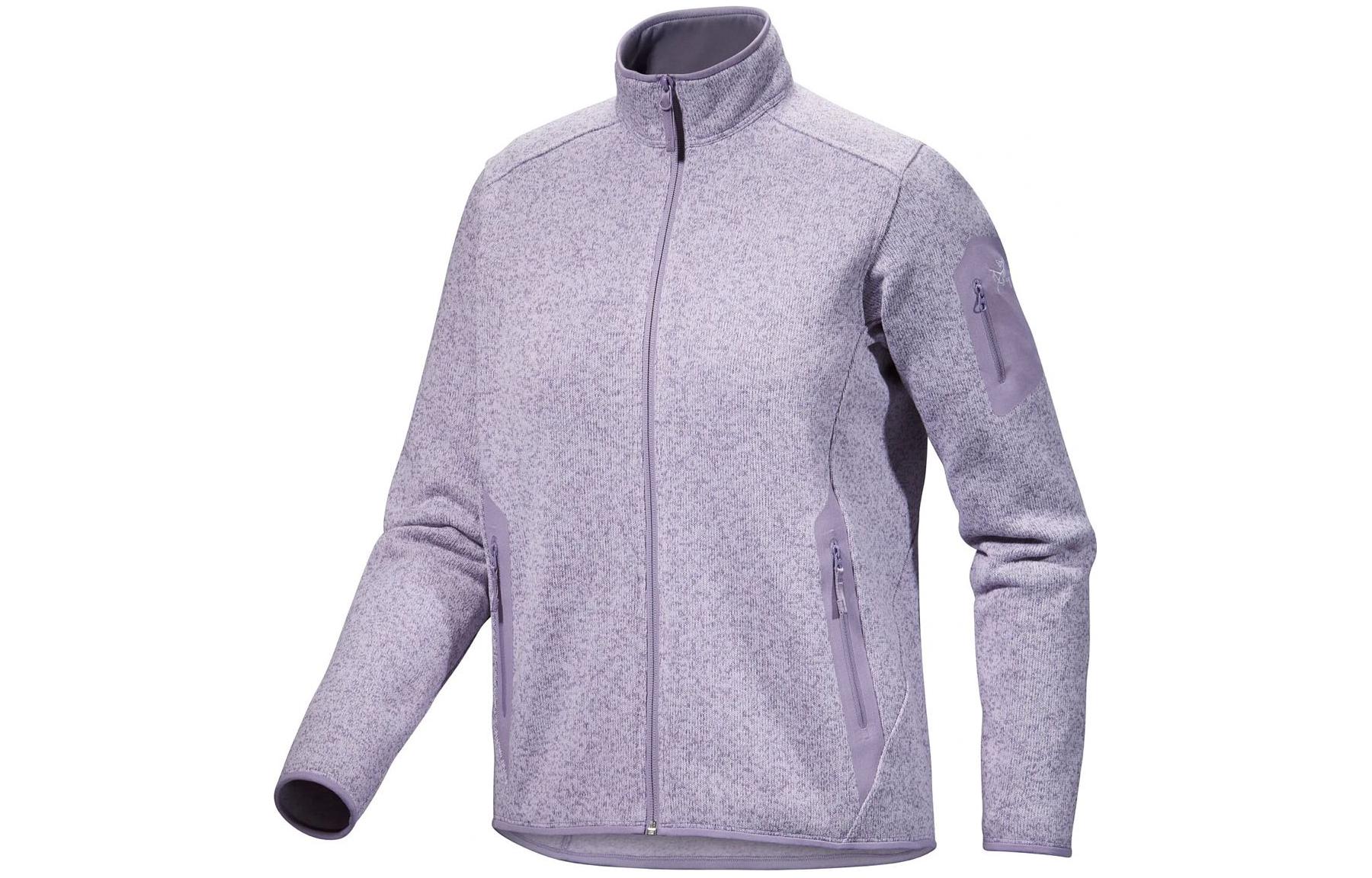

Arcteryx Женский кардиган, Rock Frost Purple Gray/Velocity Heather