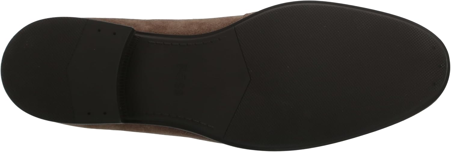 BOSS мужские туфли Colby Smooth Sued Lace Up Derby, Caramel Swirl — фото 4
