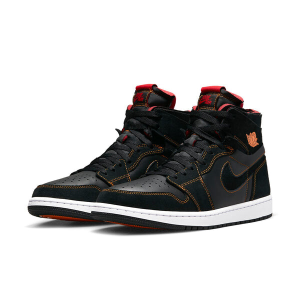 Кроссовки 1 высокие zoom комфорт Air Jordan, черный — фото 3