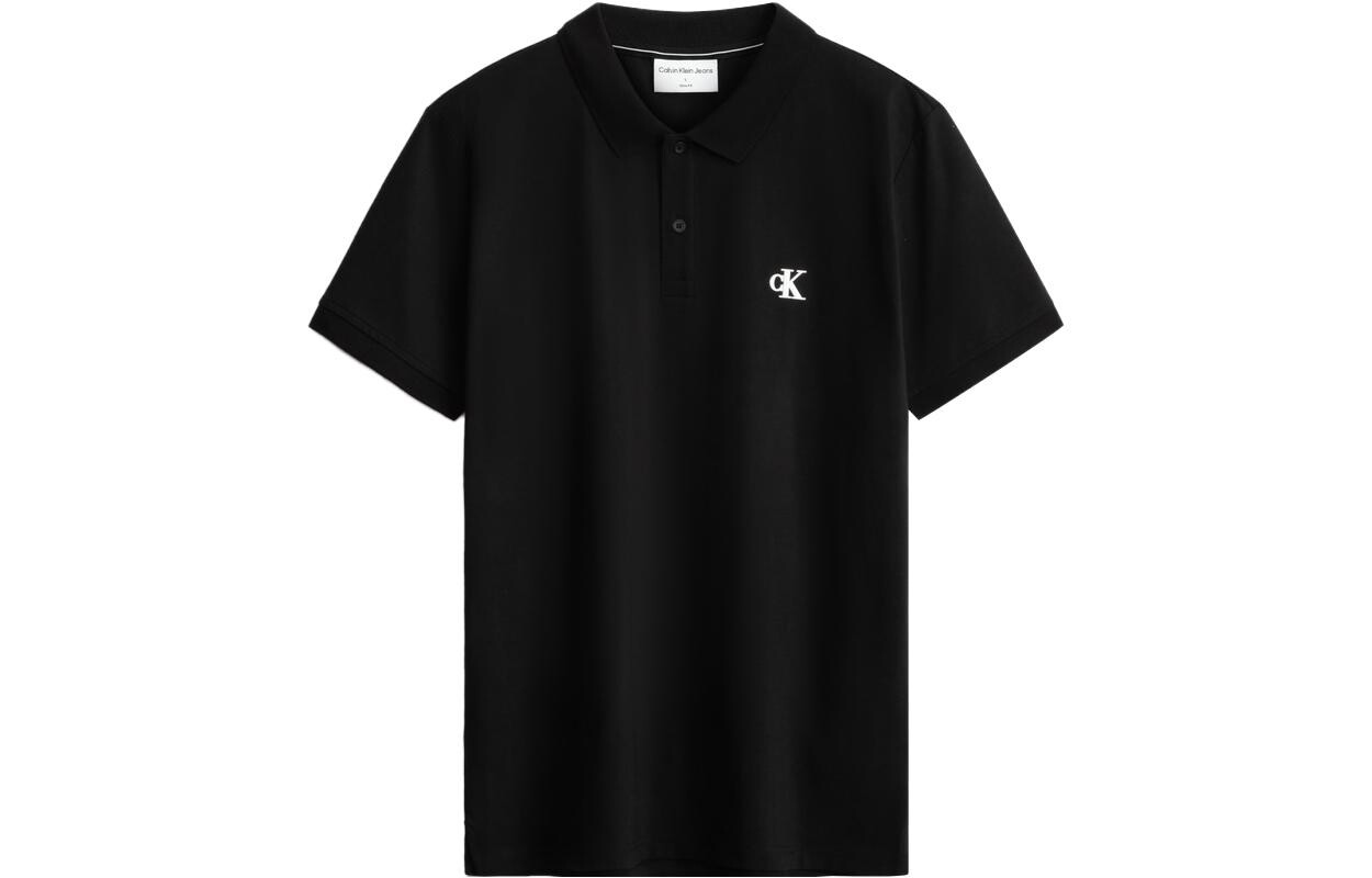 

Рубашка поло мужская Space Black Calvin Klein, черный