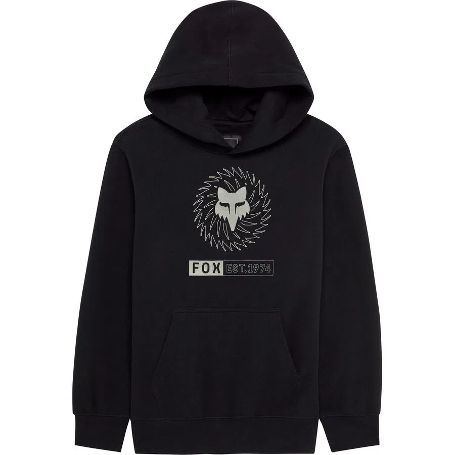 Молодежная толстовка Kairos Fox Racing, Black