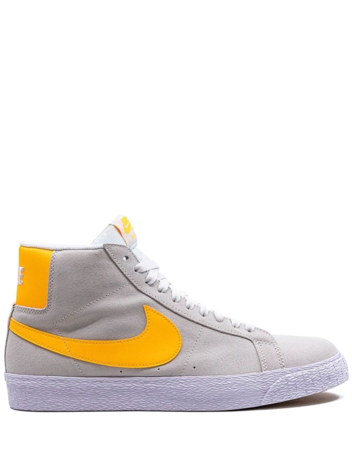

Nike кеды Blazer Mid Laser Orange, белый