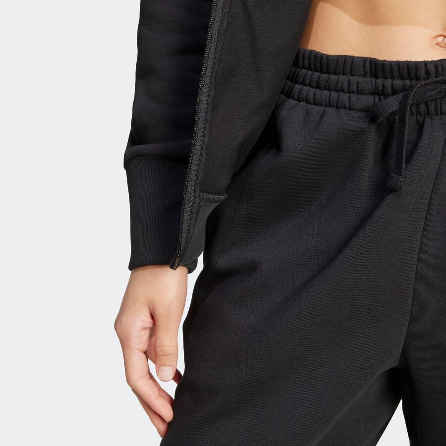 Спортивная толстовка с капюшоном на молнии ADIDAS SPORTSWEAR ALL SZN, Black — фото 3