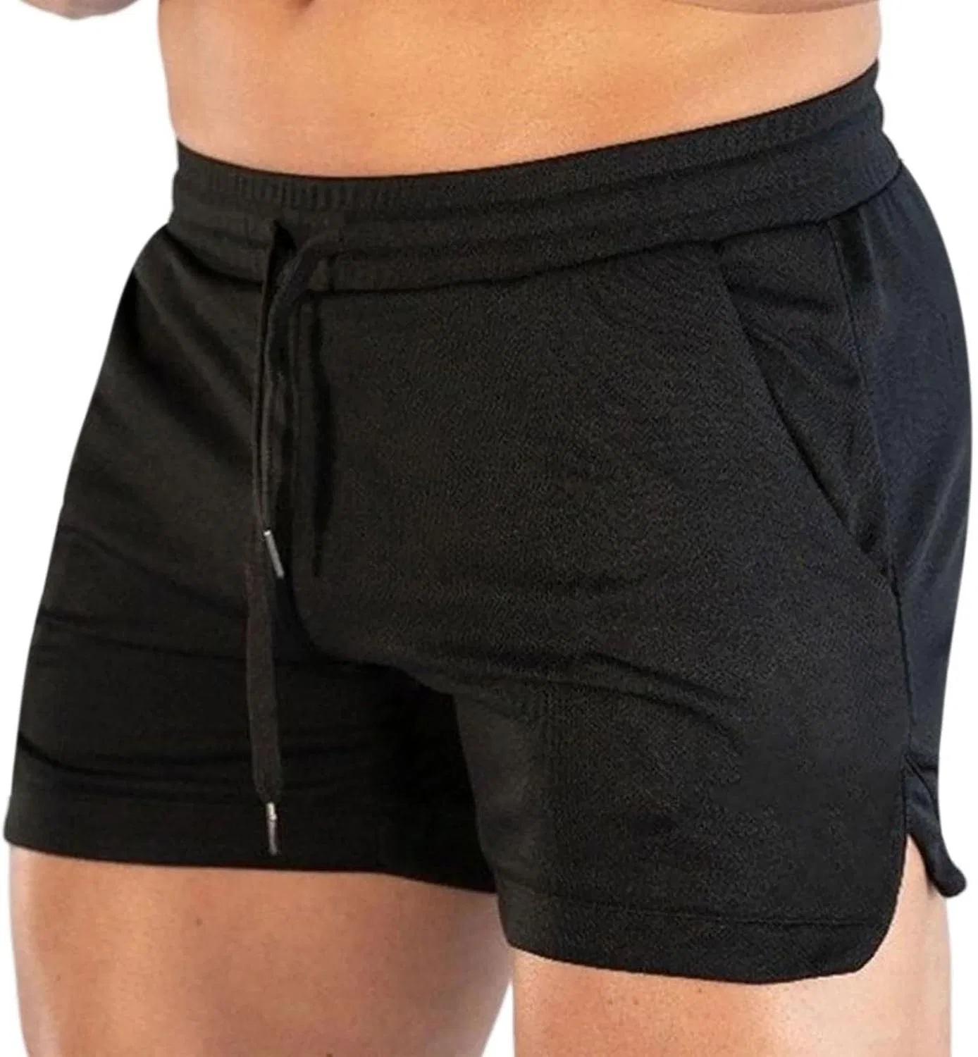Мужские тренировочные шорты Quick-Dry Mesh, Black