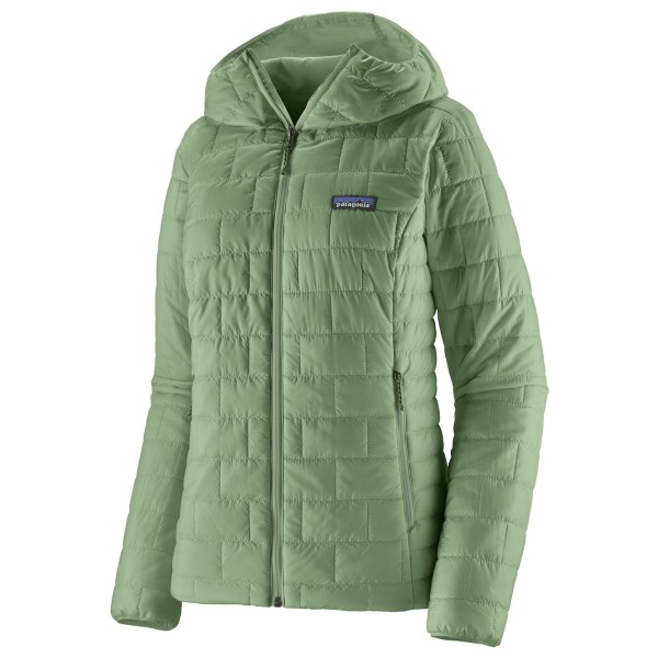 

Женская толстовка с капюшоном Nano Puff - синтетическая куртка Patagonia, Ellwood Green