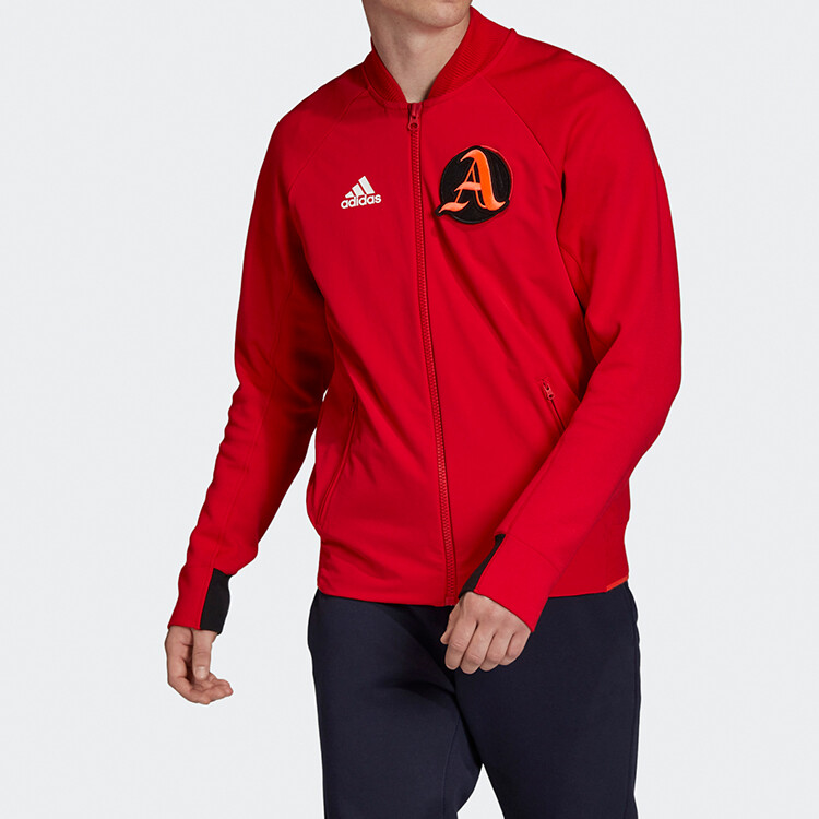 Куртка мужская Adidas VRCT, красный — фото 3