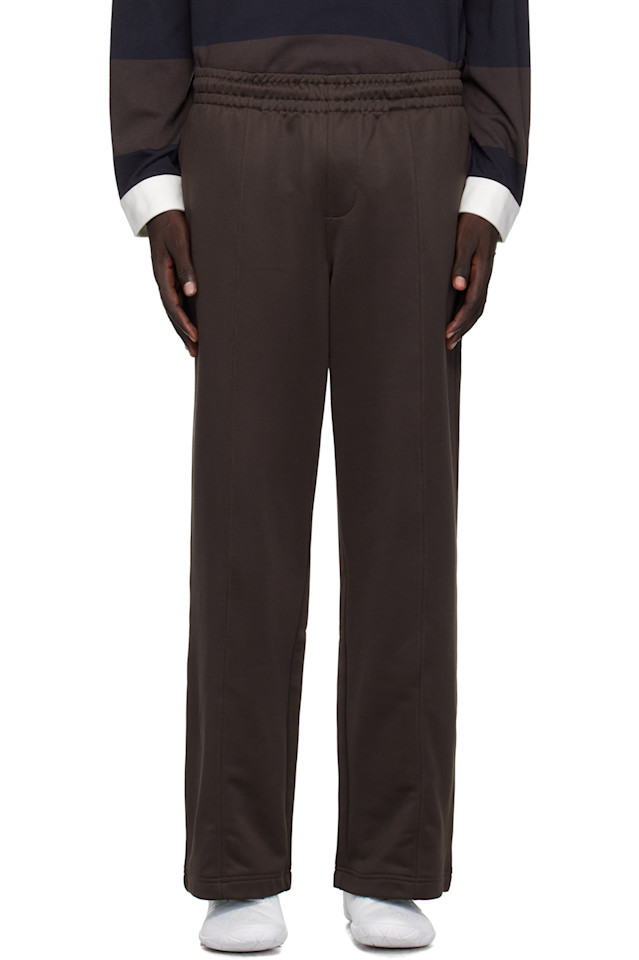 

Свободные флисовые спортивные штаны Lacoste, коричневый