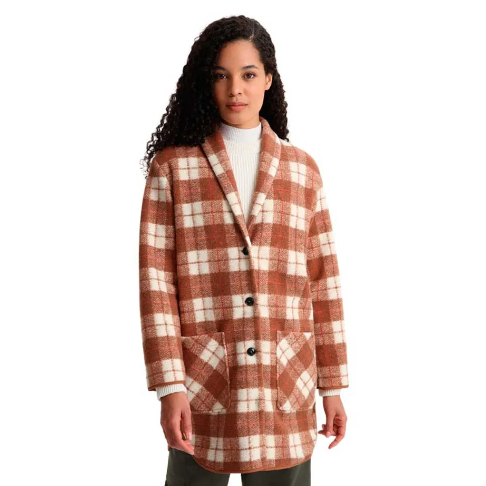 

Пальто Woolrich Gentry, коричневый