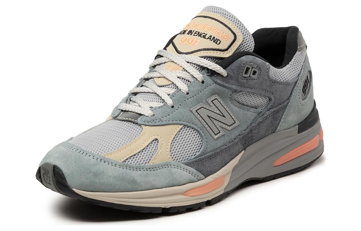 991 MiUK Silver Blue Turbulence New Balance, серо-голубой — фото 2