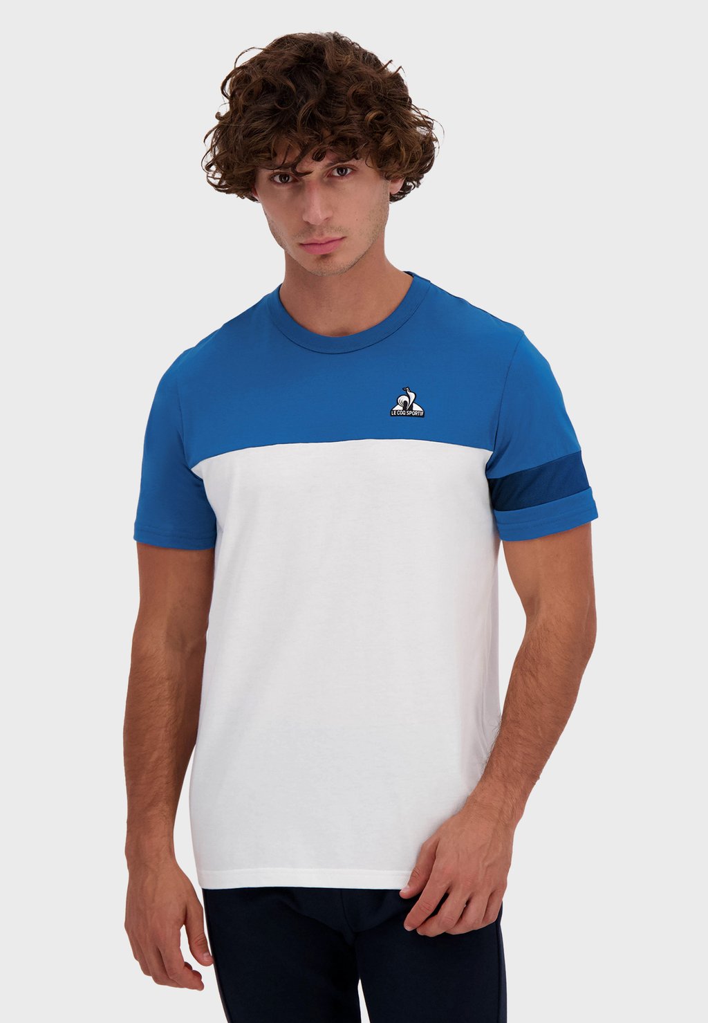 

Футболка с принтом le coq sportif, синий