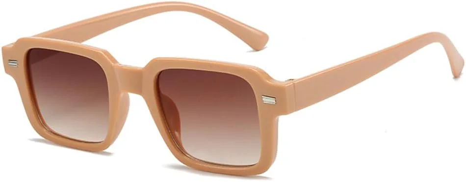 

Спортивные очки для бега и езды на открытом воздухе. Женские солнцезащитные очки UV400 Rivets, бежевый градиент. Мужские солнцезащитные очки UYPTK, Beige Pink Tea