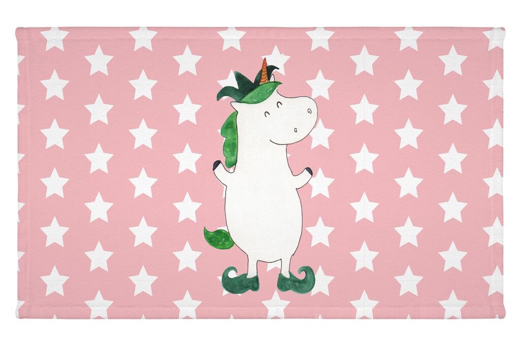 

Гостевое полотенце Mr. & Mrs. Panda Unicorn Joker - красная пастель - подарок, Пегас, Средневековье, дорожное полотенце, единороги, детское полотенце, спортивное полотенце, Kasper, махровая ткань, белый