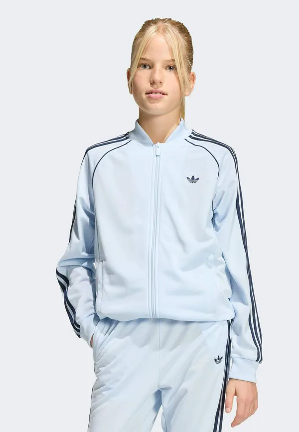 Спортивная толстовка на молнии Adidas Originals, Crystal Sky Night Indigo