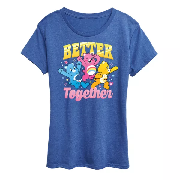 

Футболка женская Care Bears с принтом "Вместе лучше" Licensed Character, синий