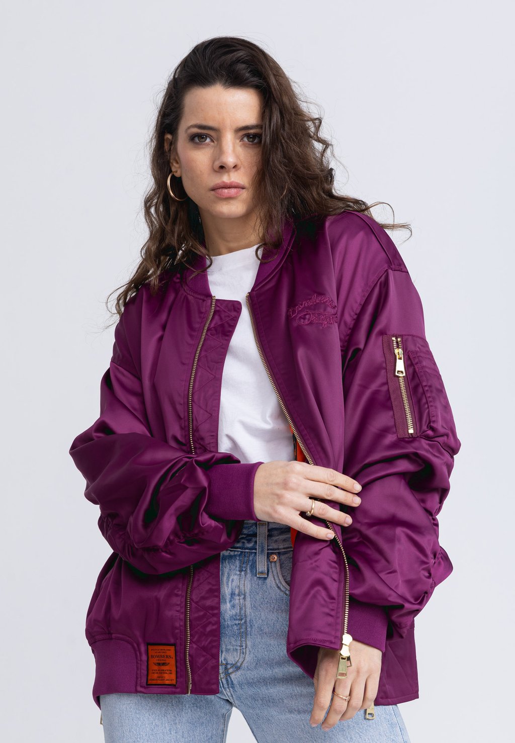 

Куртка-бомбер BALLERINA Bombers, фиолетовый
