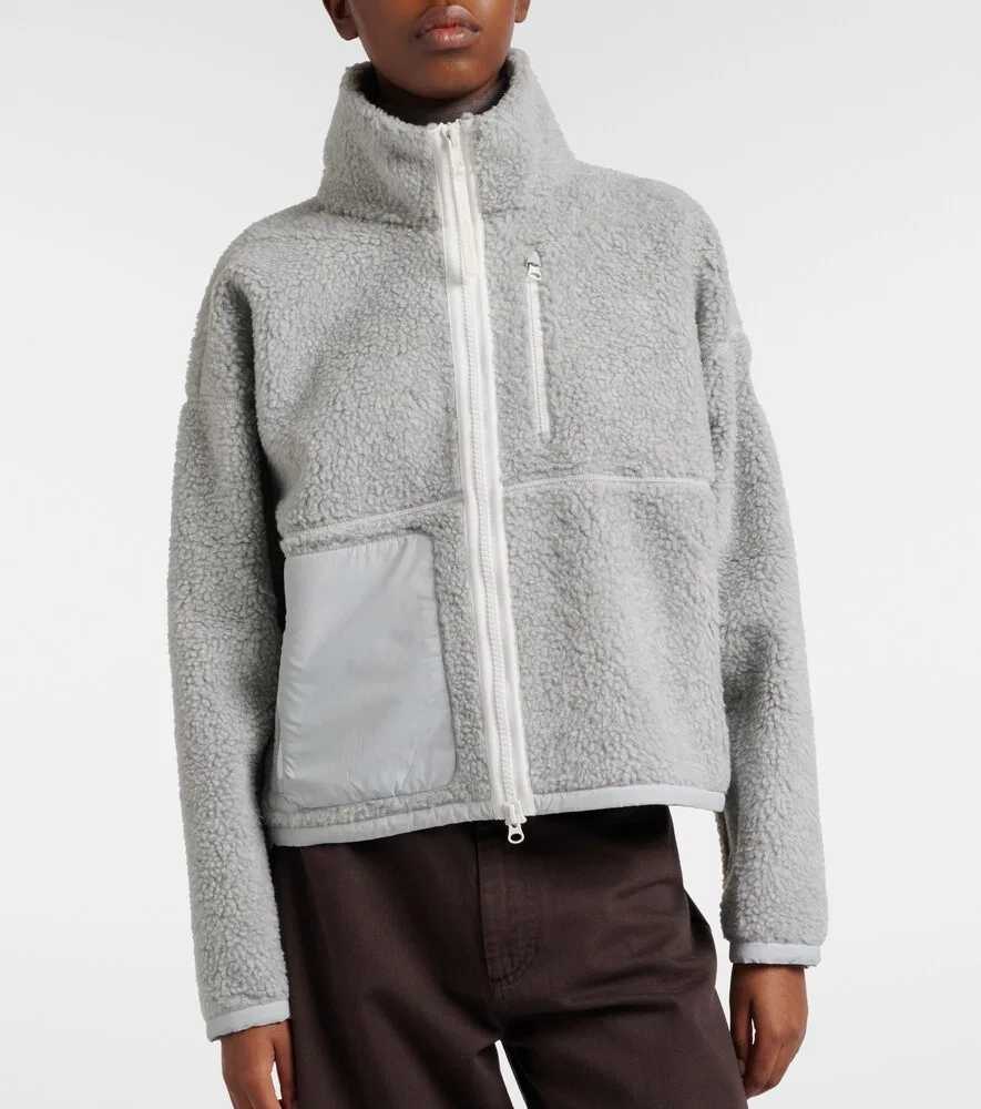Флисовая куртка Simcoe из шерстяной смеси Canada Goose, серый — фото 3