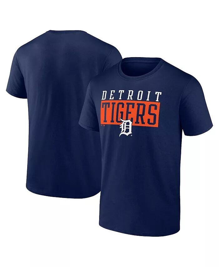

Мужская темно-синяя футболка Detroit Tigers Hard To Beat Fanatics, синий