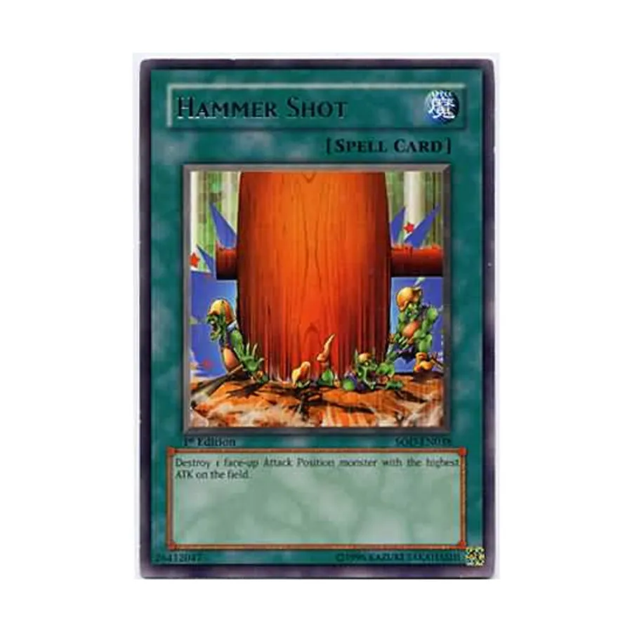 

CCG Выстрел молотом (Редкий), Yu-Gi-Oh - Soul of the Duelist - Singles