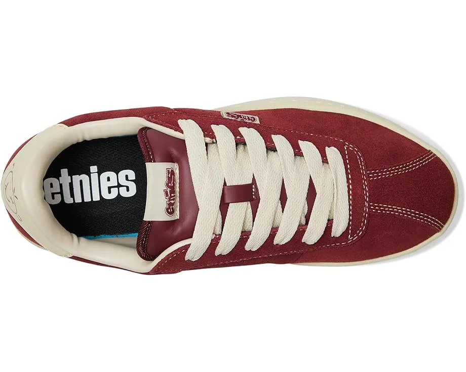 Кроссовки etnies Scam, Burgundy/Tan — фото 2