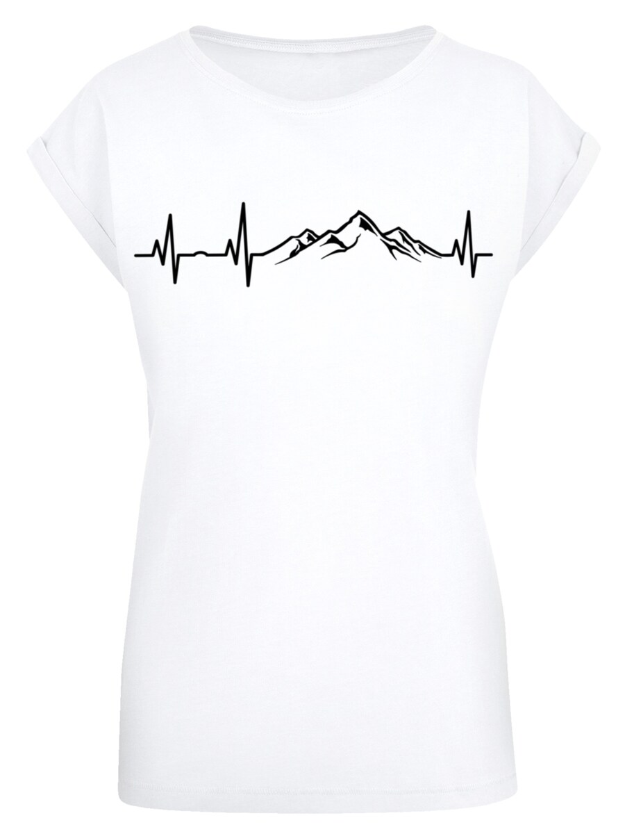 

Рубашка F4NT4STIC Mountain Heartbeat, белый