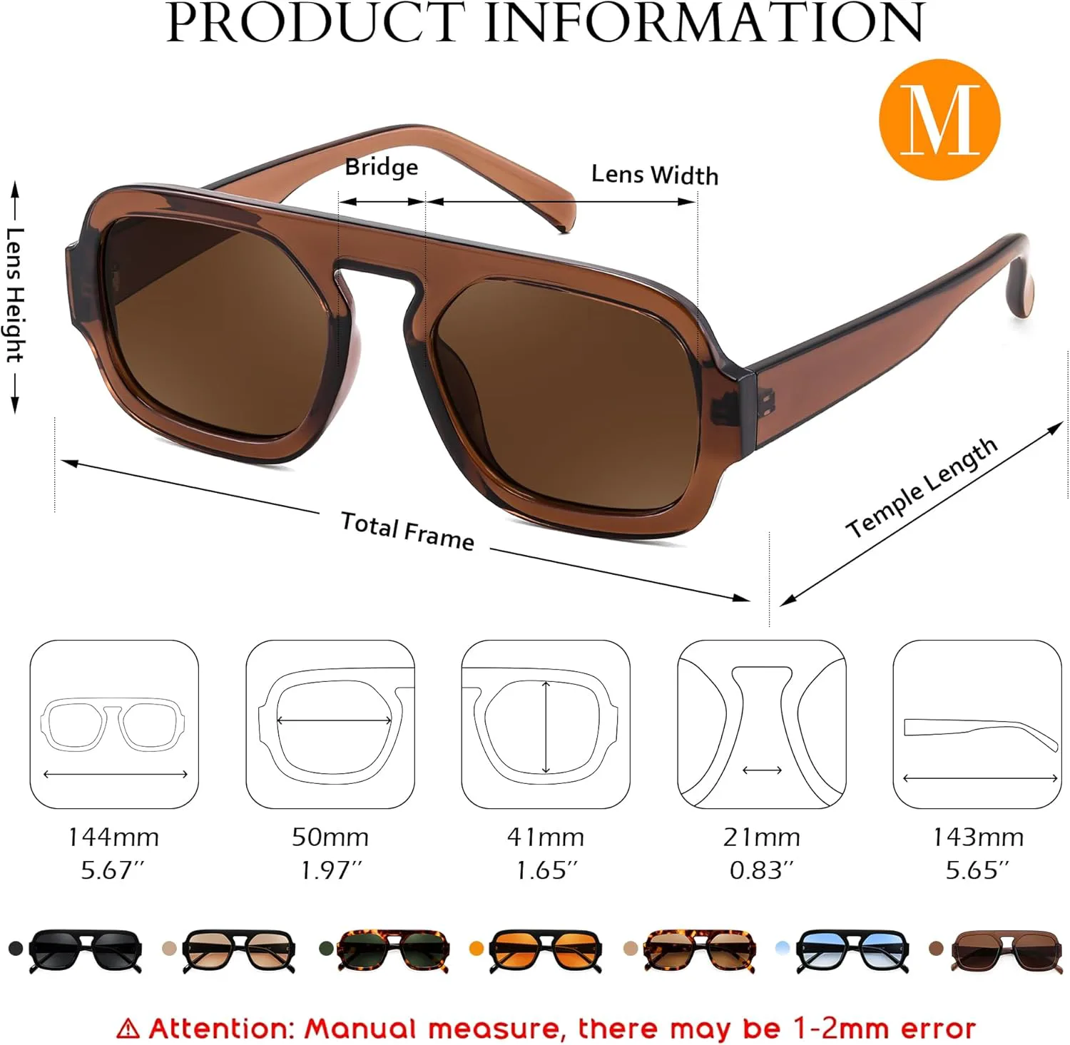 

Солнцезащитные очки FEISEDY в стиле ретро, ​​квадратные, авиаторские, для женщин и мужчин, винтажные, 70-е годы, модные, в пластиковой оправе, артикул B4158, Brown