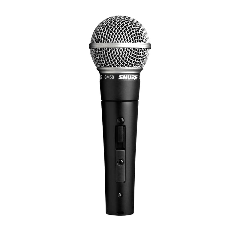 

Микрофон Shure SM58S Handheld Cardioid Dynamic Microphone with On / Off Switch