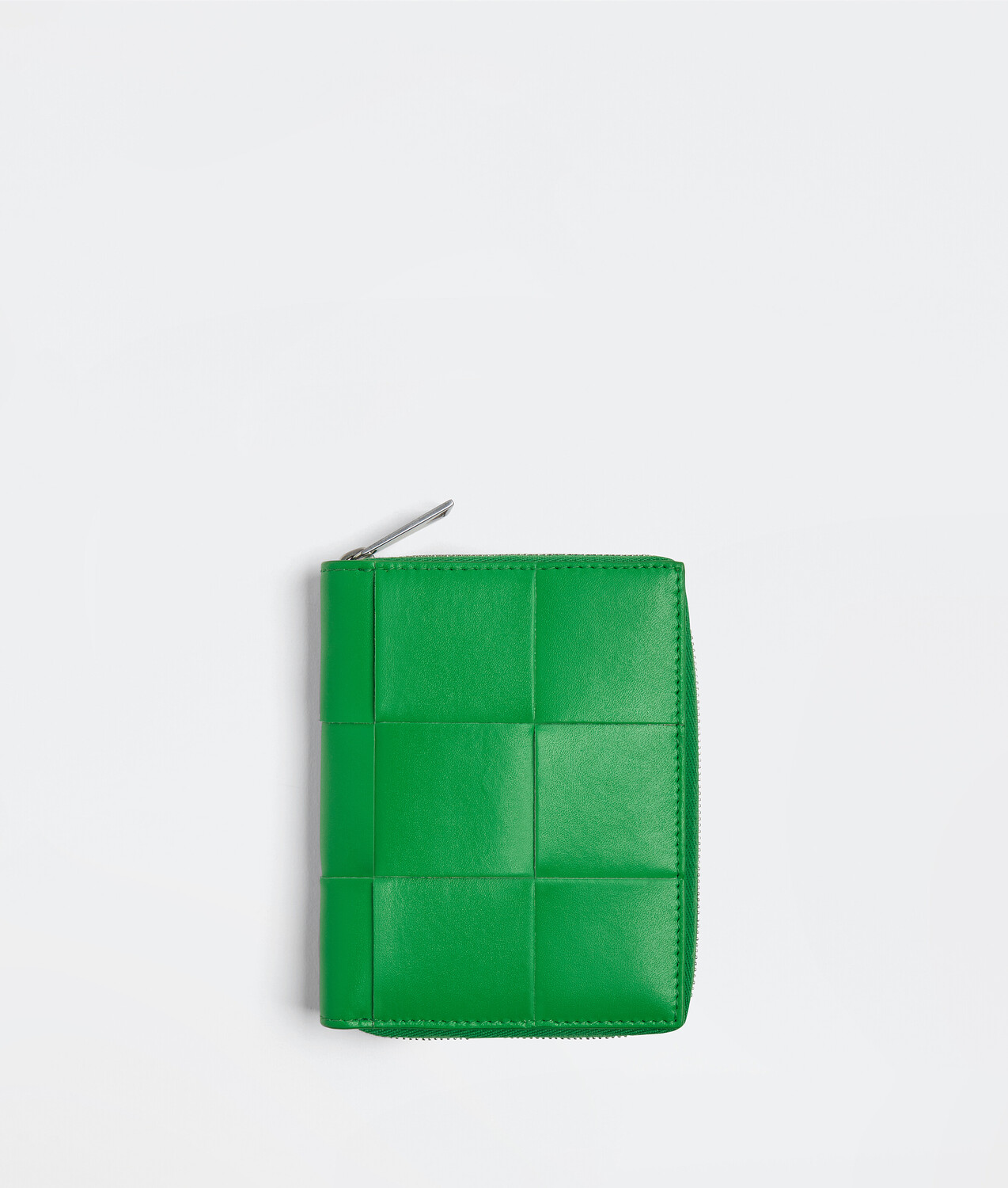 

Кошелек на молнии Bottega Veneta, зеленый