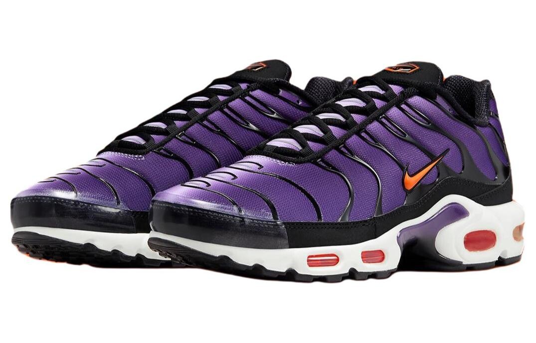Мужская повседневная обувь Nike Air Max Plus, Фиолетовый и черный — фото 3