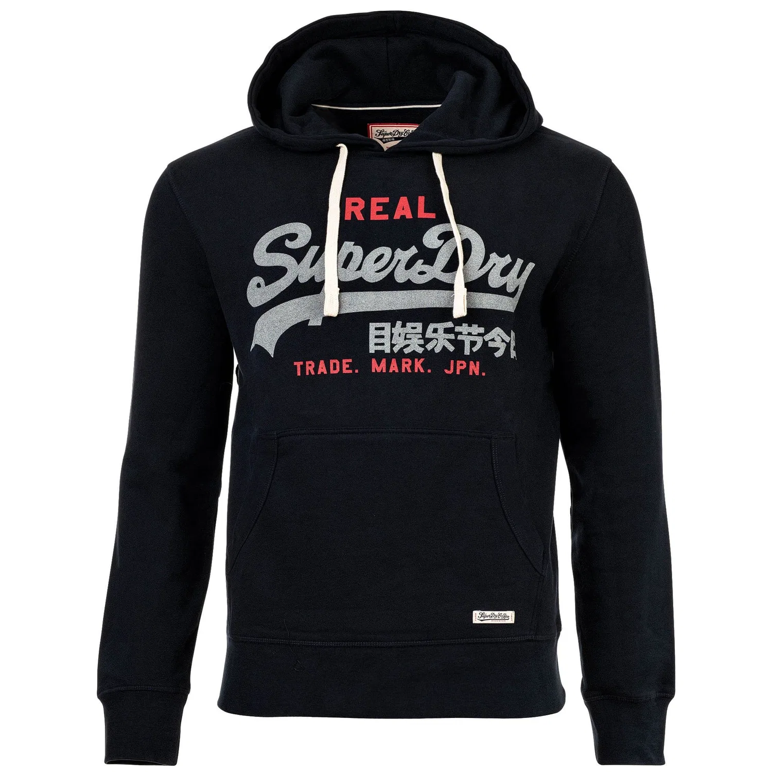 Худи, темно-синий, Superdry