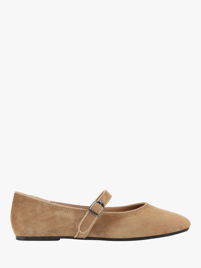 Туфли-лодочки Nina Mary Jane из замши KG Kurt Geiger, Camel