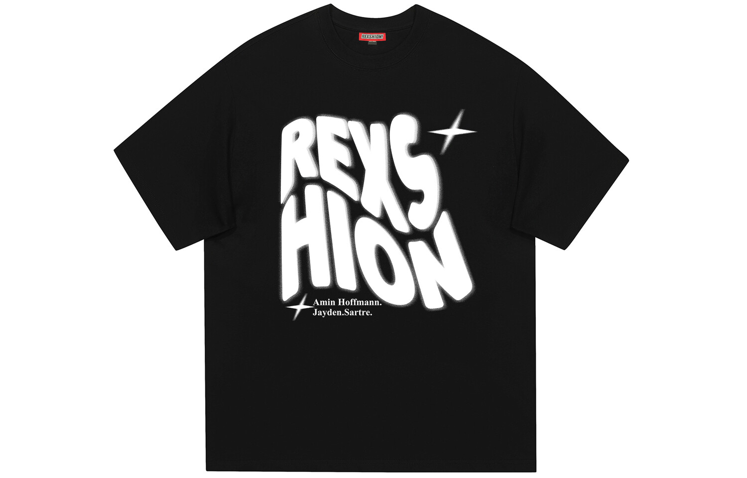 

REXSHION Футболка унисекс, Черный