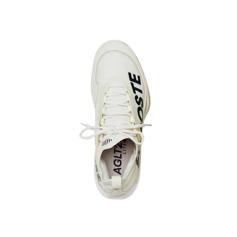 LACOSTE AG LT25 мужские теннисные туфли низкие экрю, цвет Ecru — фото 4
