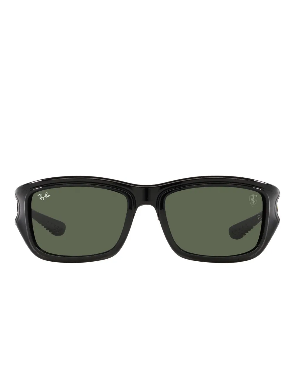 

Солнцезащитные очки с логотипом из коллаборации с Ferrari Ray-Ban, черный