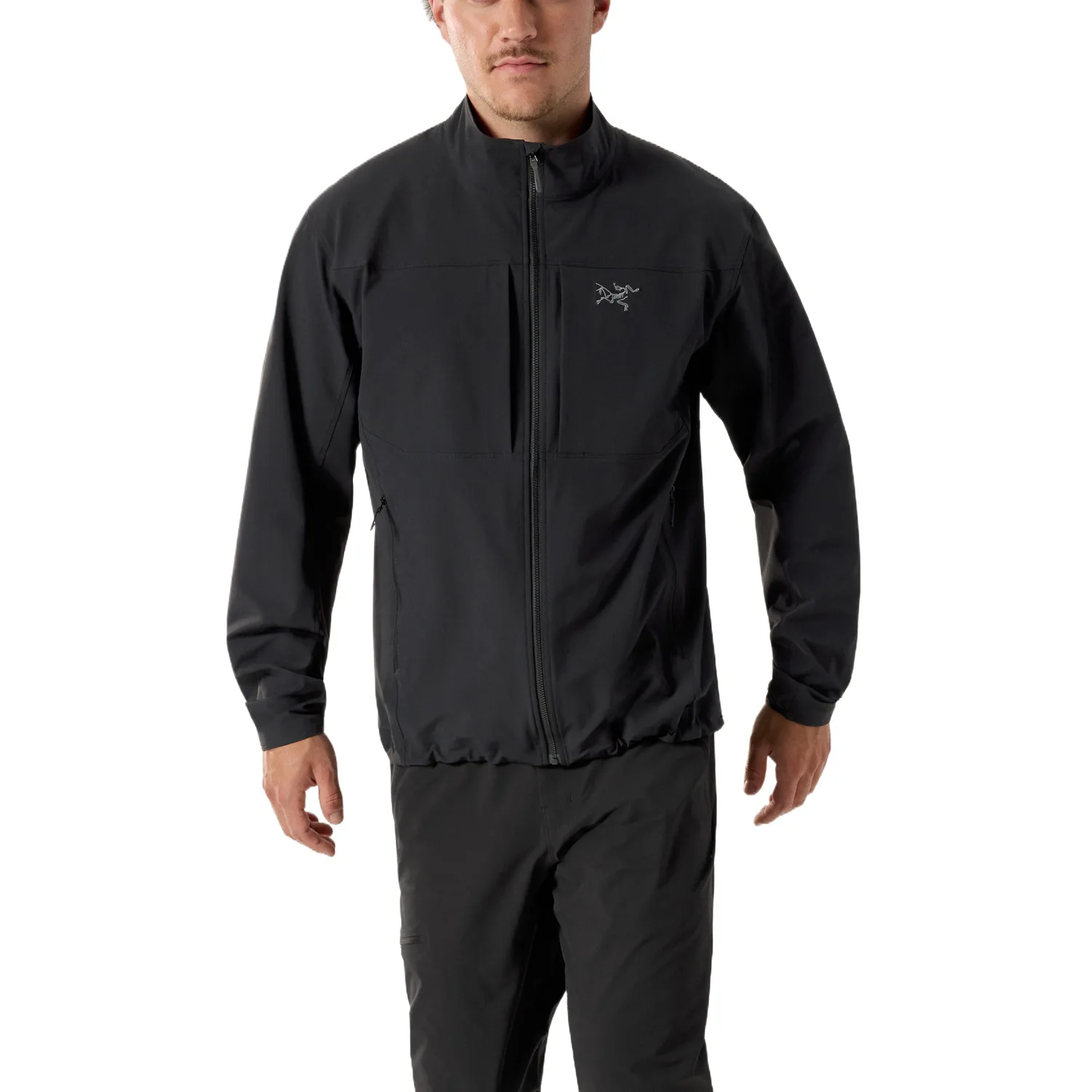 Мужская куртка Gamma Soft Shell Arcteryx, Black Sapphire/Black Sapphire — фото 4