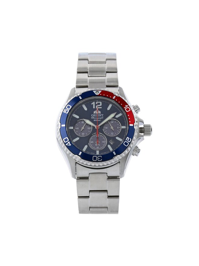 

Часы Mako Solar RA-TX0201L10B Orient, серебряный