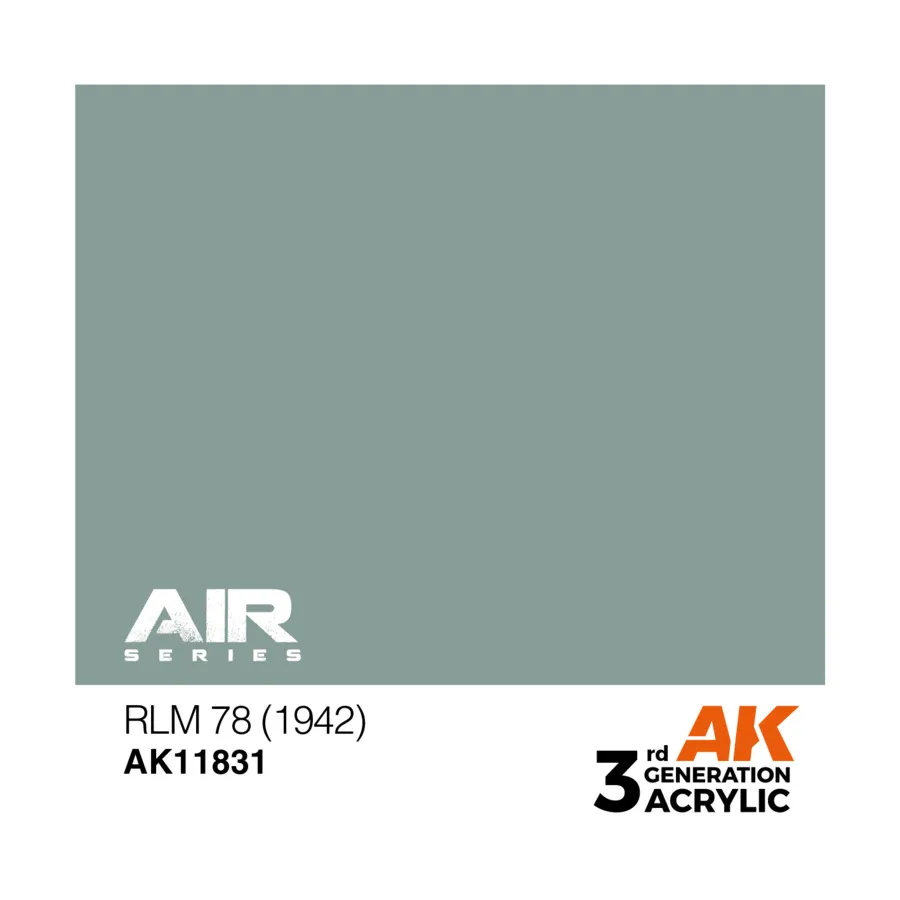 

РЛМ 78 (1942), 3rd Gen Acrylic - Air