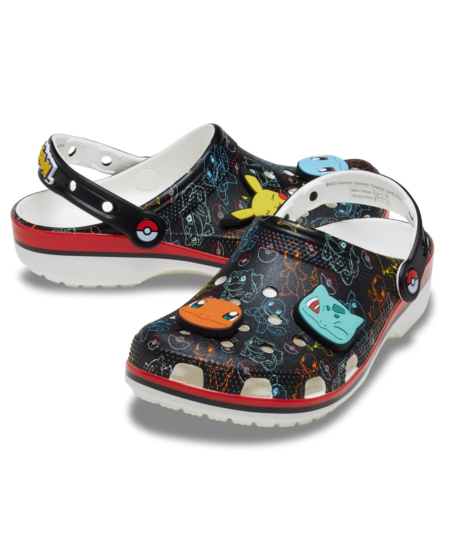 Мужские сандалии POKEMON CARD GAME ZOZOTOWN COLLECTION crocs Pokemon Print Classic Clog