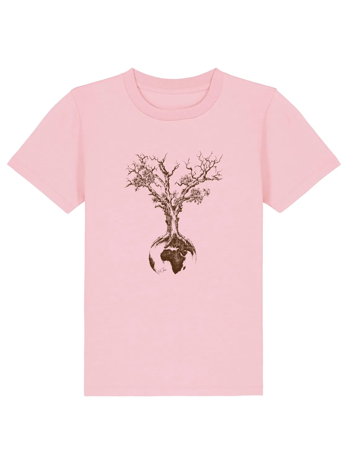 Футболка 'Weltenbaum' Life-Tree, Light Pink