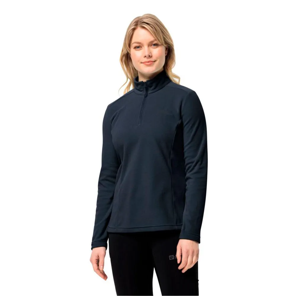 

Флис Jack Wolfskin Taunus half zip, синий