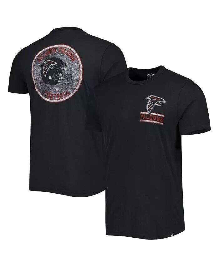 

Мужская черная футболка Atlanta Falcons Open Field Franklin '47 Brand