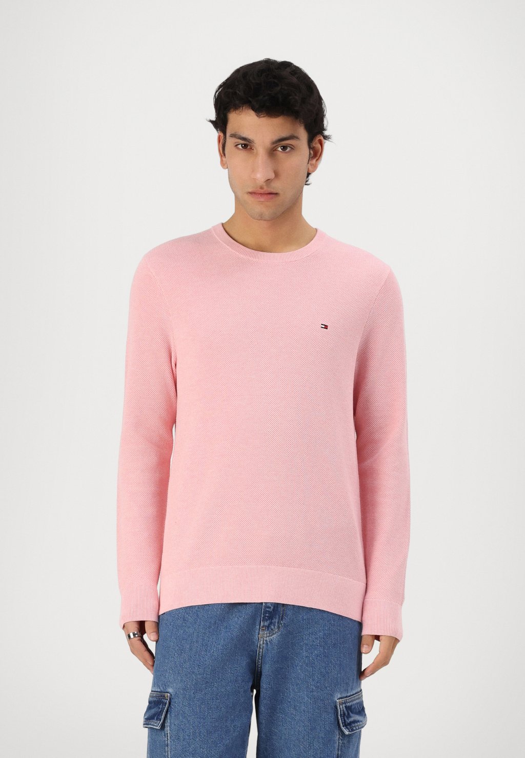 

Джемпер ESSENTIAL STRUCTURE CREW NECK Tommy Hilfiger, светло-розовый
