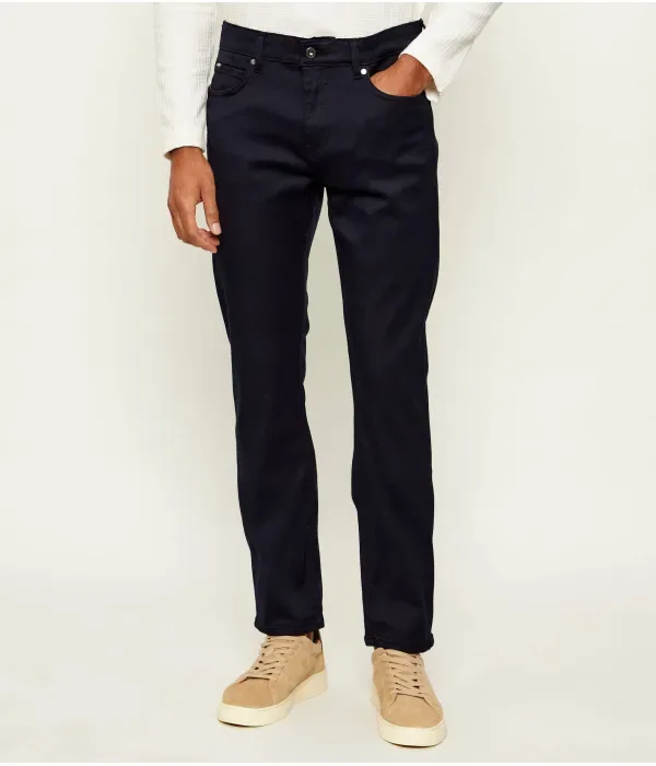 Джинсы H-Delaware_RMW slim fit Boss, темно-синий — фото 3