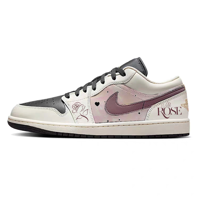 

Jordan Баскетбольные кроссовки Air 1 Vintage, низкие, мужские, белые/черные
