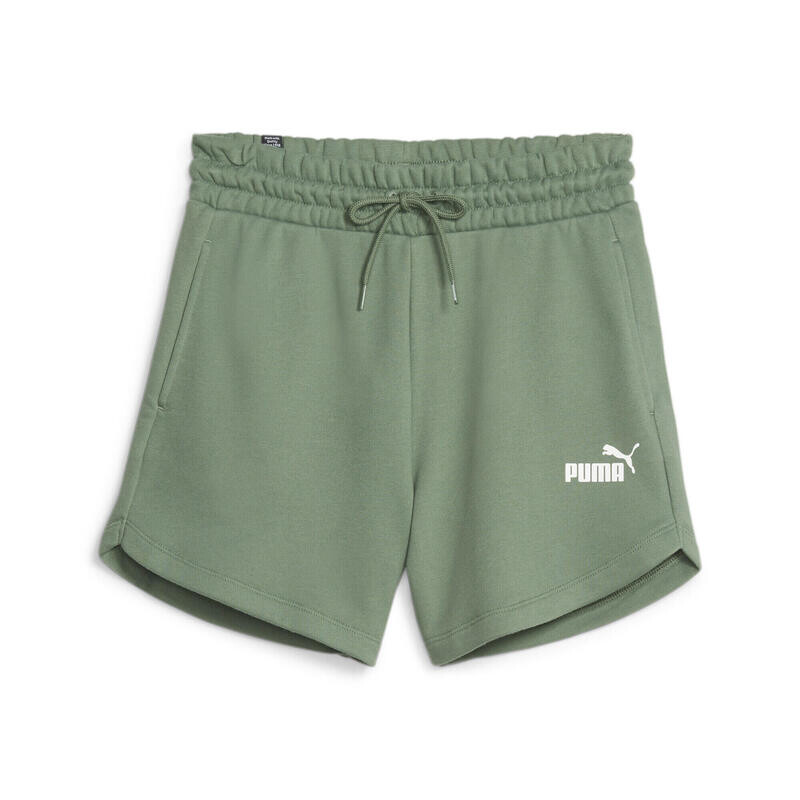 

Женские шорты Essentials с высокой талией PUMA Eucalyptus Green