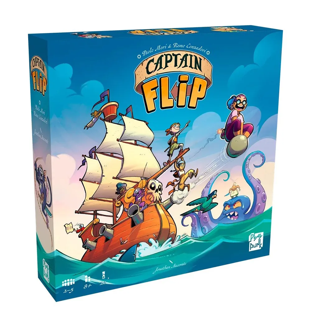 

Настольная игра Asmodee Captain Flip, мультиколор