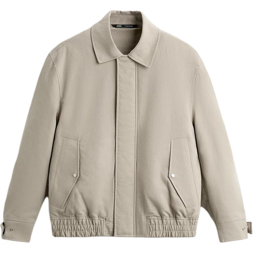 

ZARA Куртка мужская серый