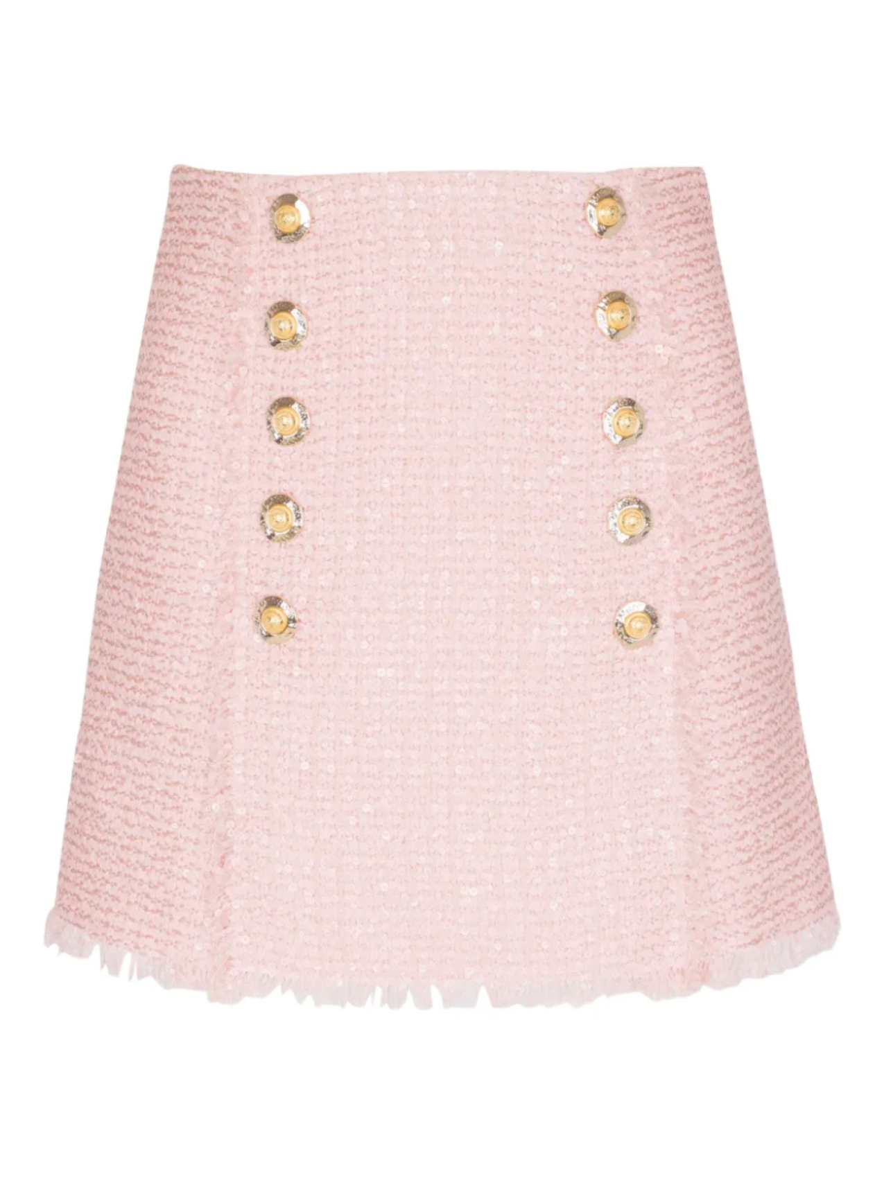 

Balmain юбка с пайетками, розовый