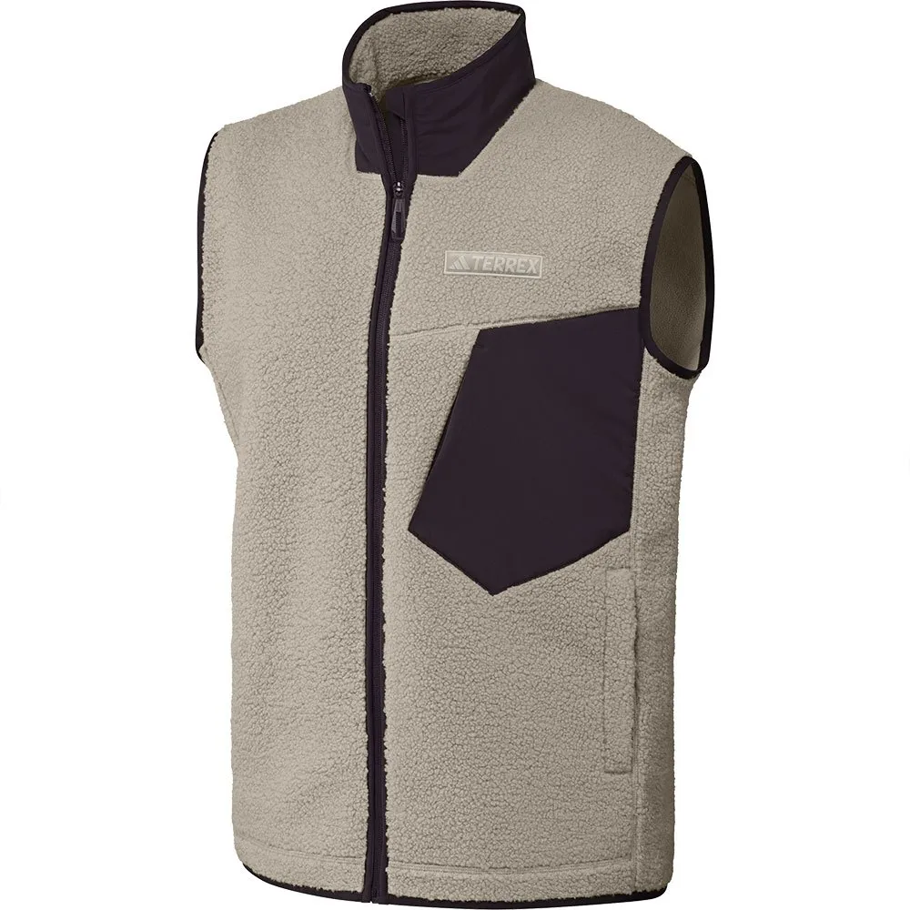 

Жилет adidas Terrex Xploric High Pile Fleece, бежевый